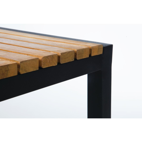 Bolero Stahl- und Akazienholz Barhocker (2 Stück), Bild 6