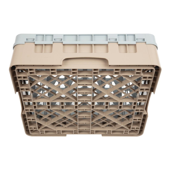 Cambro Gläserspülkorb beige mit 49 Fächern max Glashöhe 9,2cm, Bild 5