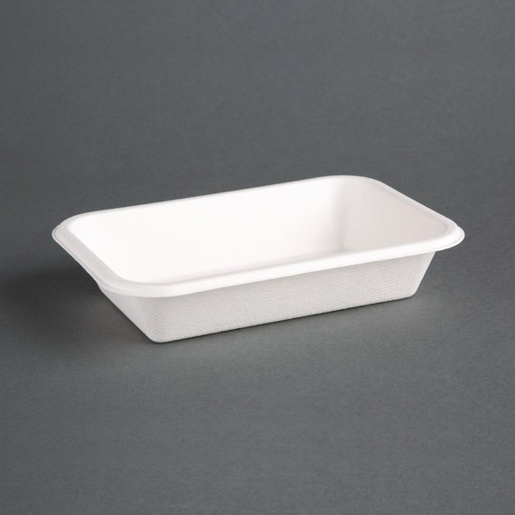 Fiesta Compostable kompostierbare Menüschalen aus Bagasse 45,5cl (50 Stück), Bild 3