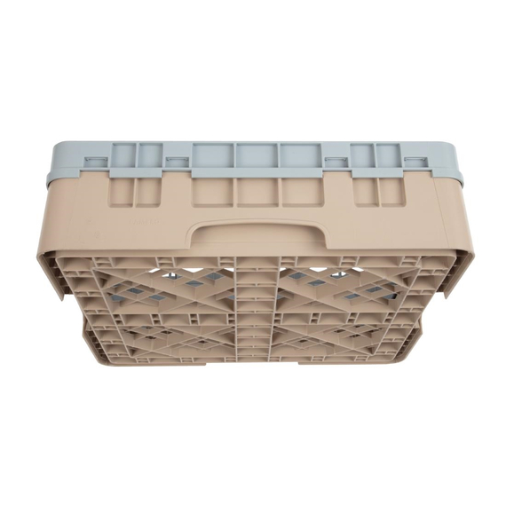Cambro Gläserspülkorb beige mit 16 Fächern max Glashöhe 9,2cm, Bild 5