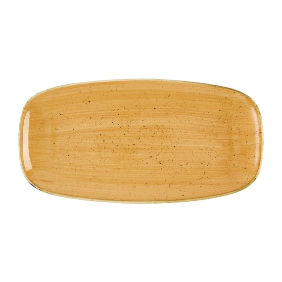 Churchill Stonecast Tangerine Chefs' Oblong Plate No. 3 (12 Stück) (298 x 153mm), Bild 4