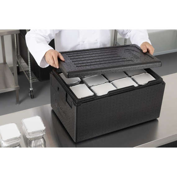 Vogue Isolierte EPP Lebensmitteltransportbox 46Ltr GN Größe, Bild 7