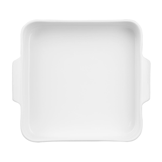 Olympia Whiteware Quadratische Bratform mit Griffen 260x225x50mm (2 Stück), Bild 3