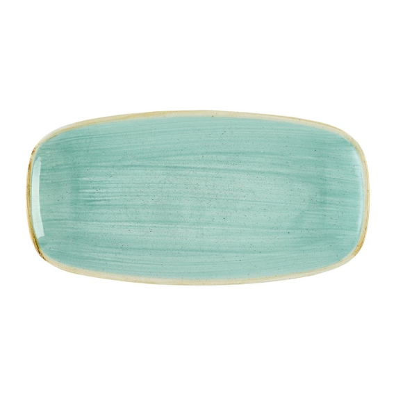 Churchill Stonecast Mint Länglicher Kochteller Nr. 3 (298 x 153 mm) (12 Stück)