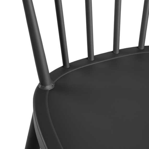 Bolero Windsor Hochhocker aus Aluminium in Schwarz (2 Stück), Bild 5