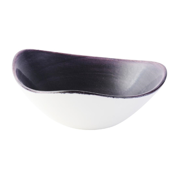 Churchill Stonecast Patina, dreieckige Schale, tiefviolett, 185 mm, (12 Stück), Bild 6