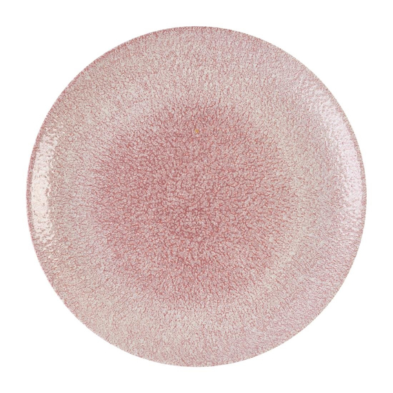 Churchill Studio Prints Raku-Coupe-Teller in Rosenquarz-Pink, 288 mm, (12 Stück)