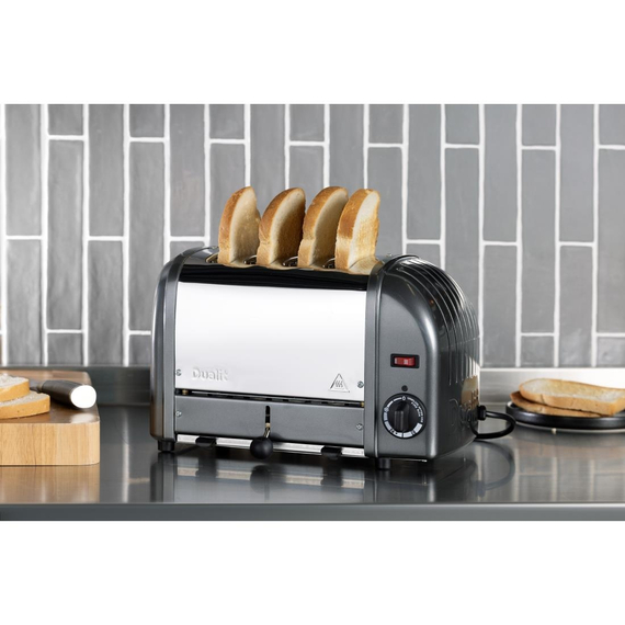 Dualit Toaster 40348 grau 4 Schlitze, Bild 4