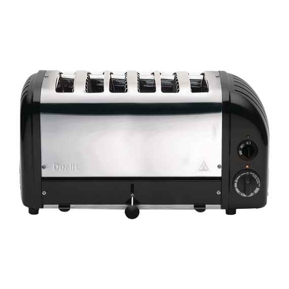 Dualit Toaster 60145 schwarz 6 Schlitze, Bild 2