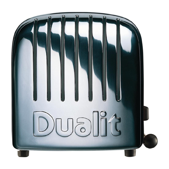 Dualit Toaster 40352 Chrom 4 Schlitze, Bild 3