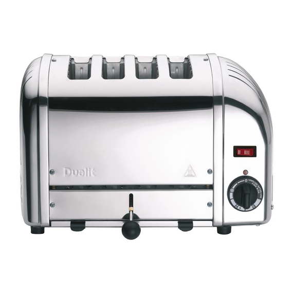 Dualit Toaster 40352 Chrom 4 Schlitze, Bild 2