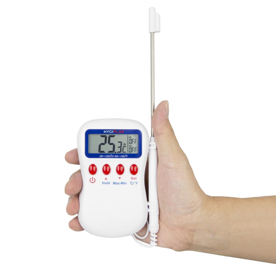 Hygiplas Mehrzweck-Thermometer mit Sonde, Bild 4