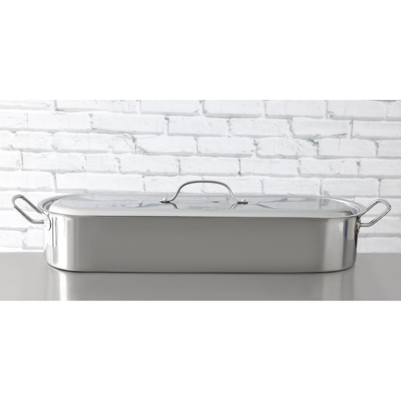 Vogue Fischpfanne mit Einsatz 62cm, Bild 7