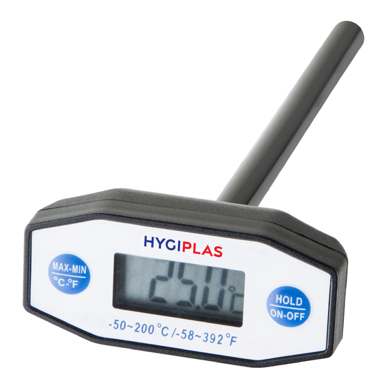 Hygiplas T-förmiges digitales Thermometer, Bild 3
