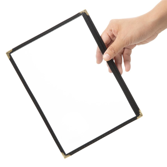 Olympia Einsteckhülle schwarz A5 2 Seiten, Bild 4