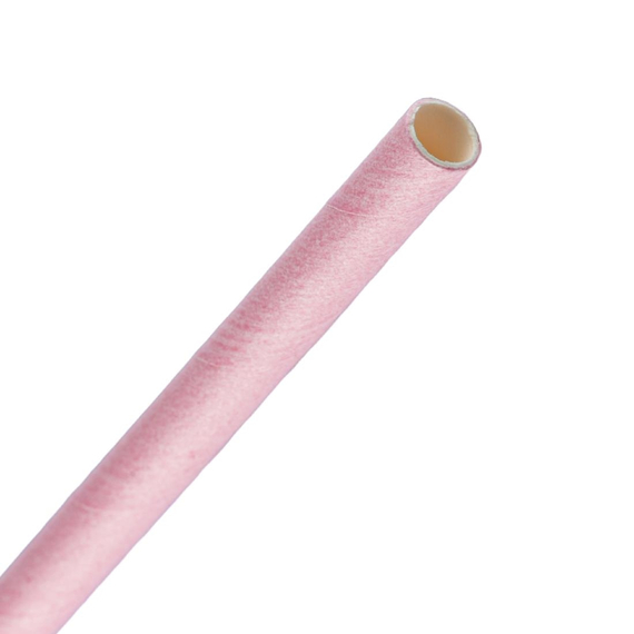 Fiesta Compostable kompostierbare Papierstrohhalme rosa (250 Stück), Bild 6