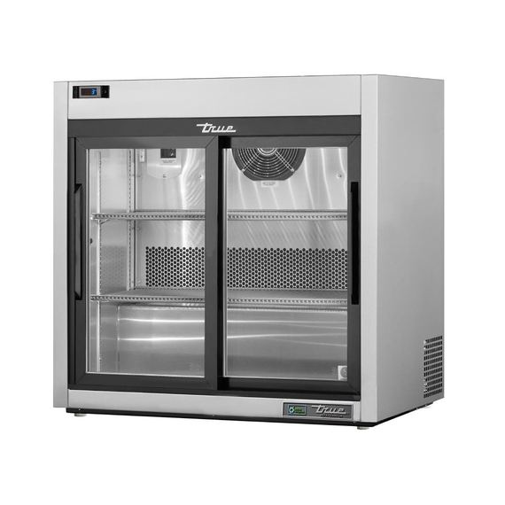 True Schiebetür-Vitrinenkühlschrank TSD-09G-HC-LD