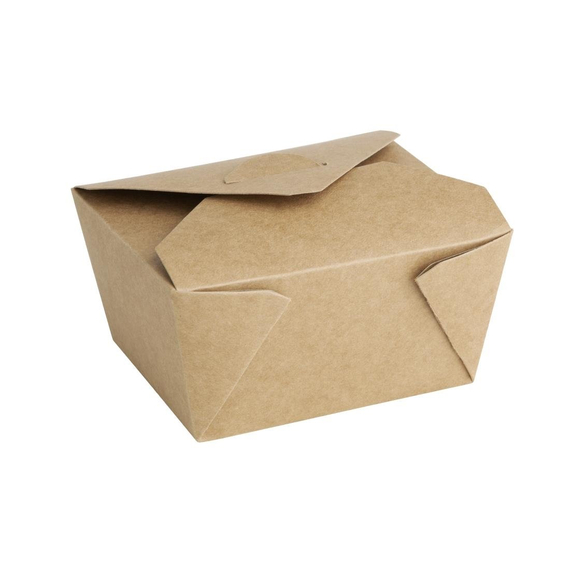 Fiesta Compostable Food Box zum Mitnehmen - 600ml (400 Stück)