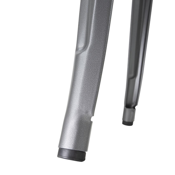 Bolero Bistro Bartisch mit Holzplatte grau, Bild 5