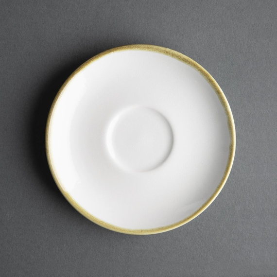 Olympia Kiln Untertassen Kreideweiß 14cm (6 Stück), Bild 5