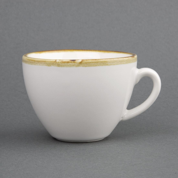 Olympia Kiln Cappuccinotassen Kreideweiß 23cl (6 Stück), Bild 3