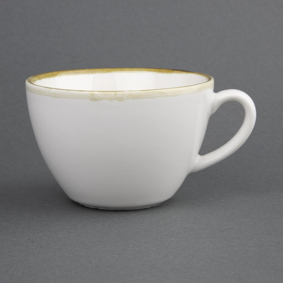 Olympia Kiln Cappuccinotassen Kreideweiß 34cl (6 Stück), Bild 3