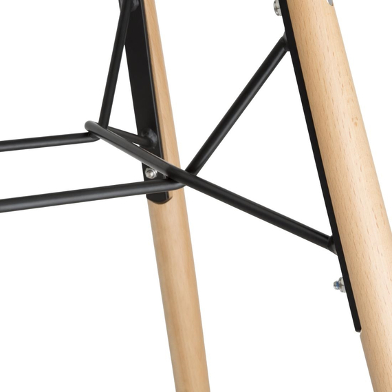 Bolero Arlo Beistellstühle Dunkelgrau (2er-Pack) (2 Stück), Bild 6