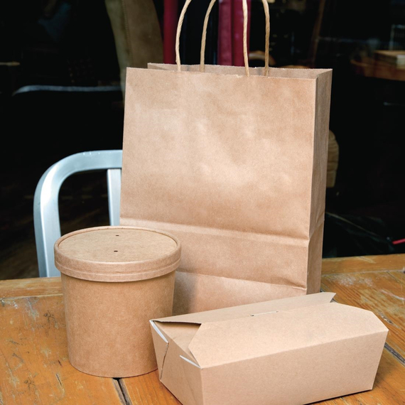 Fiesta Compostable Papierdeckel 98mm für Suppenbecher 500 Stück, Bild 3