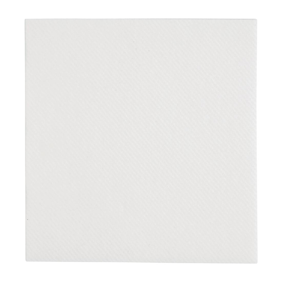 Fiesta Recycelbare Premium Tablin Cocktail Serviette Weiß 24x24cm (2400 Stück)