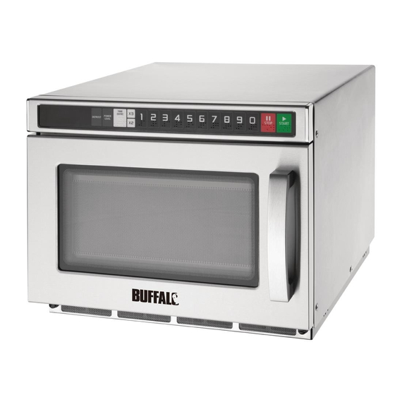 Buffalo professionelle kompakte Mikrowelle programmierbar 17L 1800W, Bild 2
