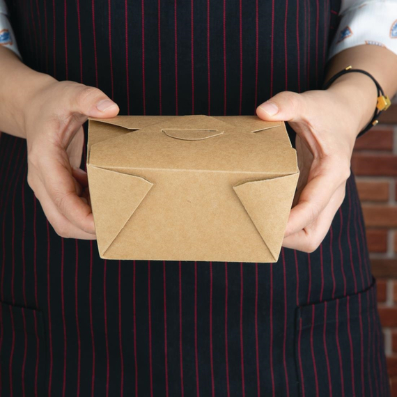 Fiesta Recycelbare Pappbehälter für Lebensmittel zum Mitnehmen 112 mm (300 Stück), Bild 2