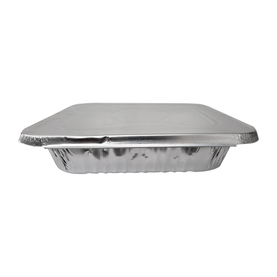 Alufoliendeckel für 1/1 Gastronorm Takeaway Behälter (50er Pack) (50 Stück)