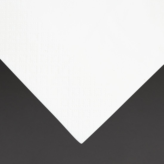 Fiesta Recyclable Dinner-Servietten 1/8 weiß 3-lagig 40cm (1000 Stück), Bild 2