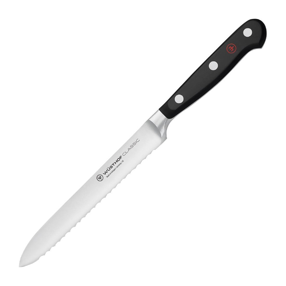Wusthof Classic Allzweckmesser mit Wellenschliff 12.7 cm