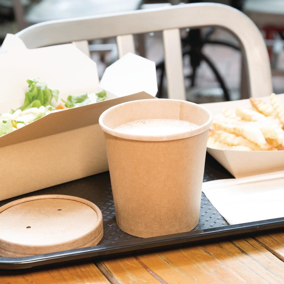 Fiesta recycelbare Suppenbehälter 455 ml/16 oz 98 mm (500 Stück), Bild 3