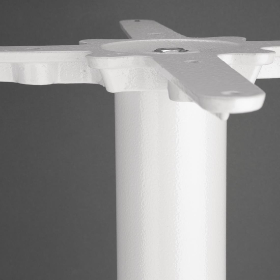 Bolero Gusseisen runder Tischfuß weiß, Bild 8