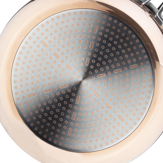 Vogue Induktions-Dreiwand-Kupfer-Bratpfanne 280 x 60 mm, Bild 3