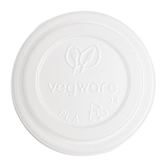 Vegware 62-Serie CPLA-Deckel (2000 Stück)