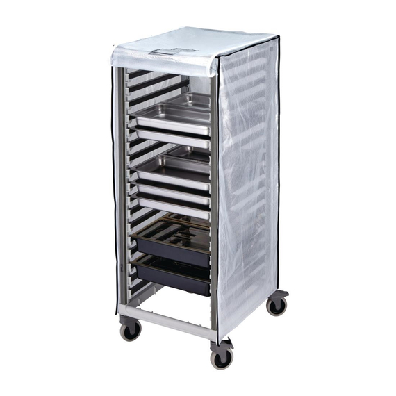 Cambro Abdeckung für GN 2/1 Regalwagen, Bild 2