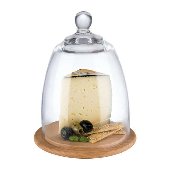 APS Servierbrett mit Glasglocke 185mm, Bild 2