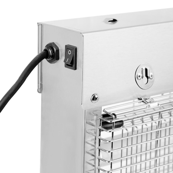 Eazyzap Fliegenvernichter Gebürsteter Edelstahl LED 8W, Bild 3