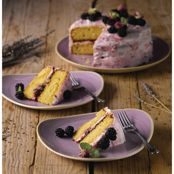 Churchill Stonecast Lavendel-Lotus-Teller, 228 mm, (12 Stück), Bild 3