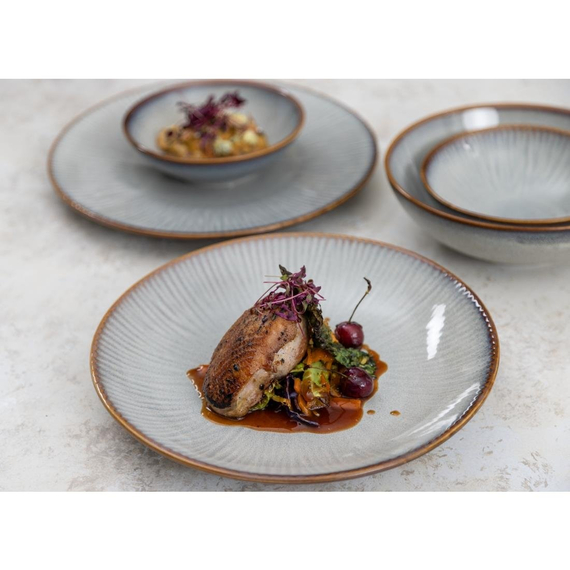 Olympia Drift Grey Embossed Coupe Schalen 155mm (6 Stück), Bild 7