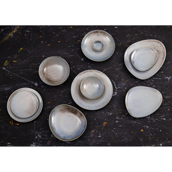 Olympia Ember Blue Triangle Teller 190mm (6 Stück), Bild 5