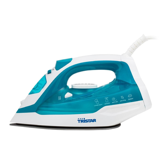Tristar Dampfbügeleisen Keramikplatte 2600W, Bild 7