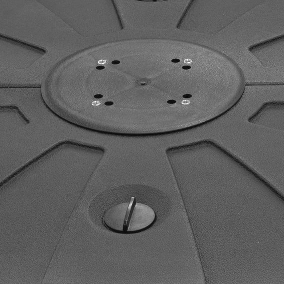 Bolero Sonnenschirmständer mit Wasserfüllung 100kg gefüllt, Bild 4