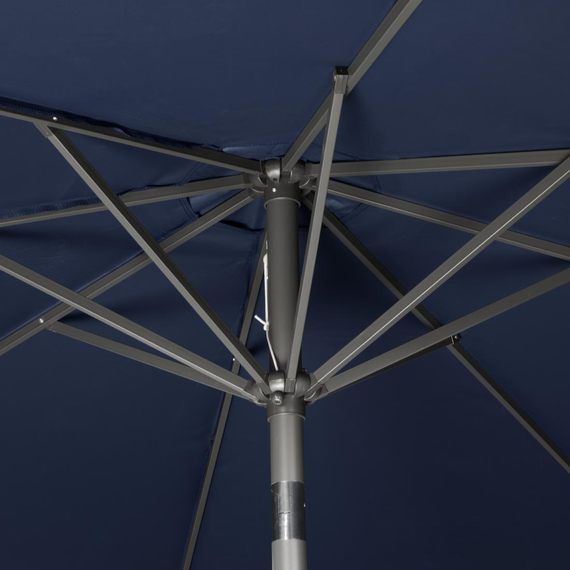 Bolero Seville runder Sonnenschirm, 3 m Durchmesser, Marineblau, Bild 3