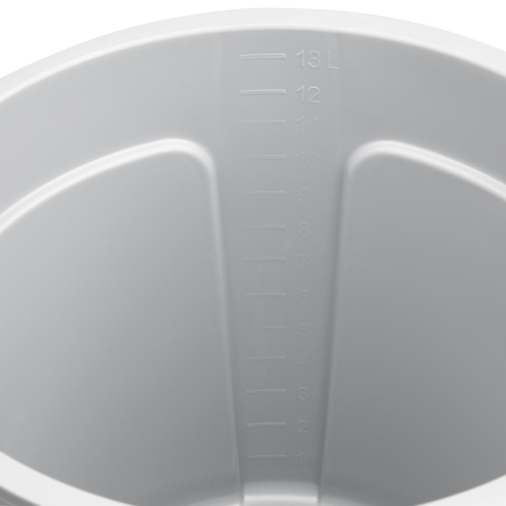 Jantex Grauer, abgestufter Eimer mit Ausgießer, 14 Liter, Bild 4