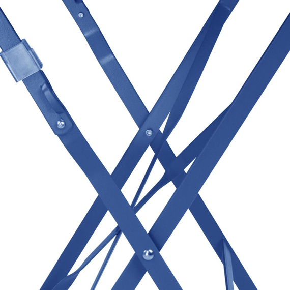 Bolero Perth Pavement Style Quadratischer Tisch, Dunkelblau, Bild 4