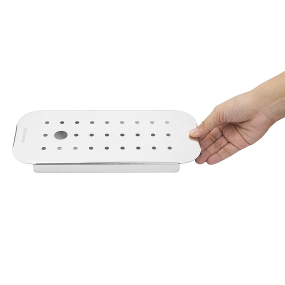 Vogue St/St GN Abtropfblech für GN 1/3, Bild 4